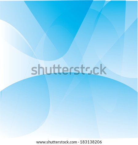 White Lite Blue Abstract Wallpaper Background Stock Illustration