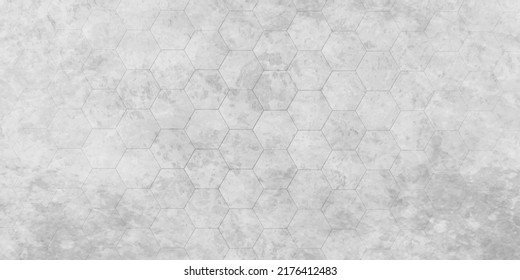 white marble wall and hexagon tiles for texture   background  hexagons grunge wall seamless texture  Tiles  A white marble wall and hexagon tiles for texture  white hexagon concept background  