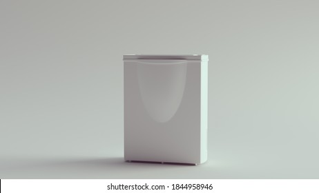 White Office Paper Shredder 3d Illustration