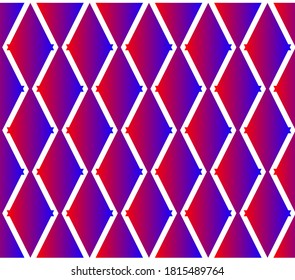 White Pattern Background Blue Red Gradations Stock Illustration ...