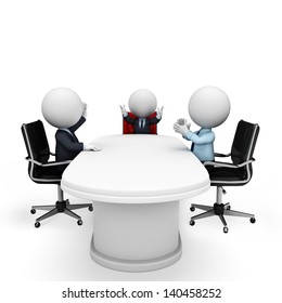 White People Working Business Man Stock Illustration 140458252 ...