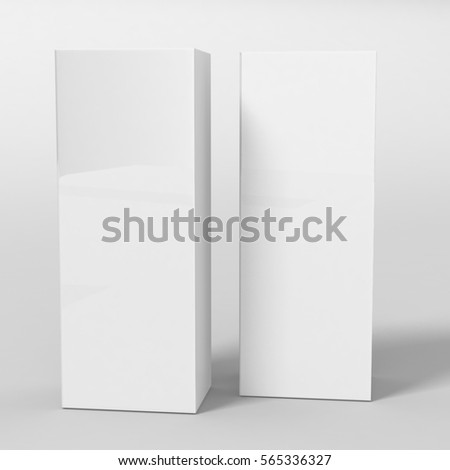 Download White Perfume Box Mock Up Realistic Stock Illustration ...