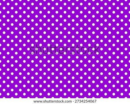 white polka dots pattern over dark violet useful as a background