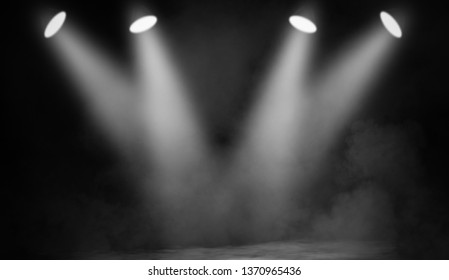 light png images stock photos vectors shutterstock https www shutterstock com image illustration white projector spotlight stage smoke on 1370965436