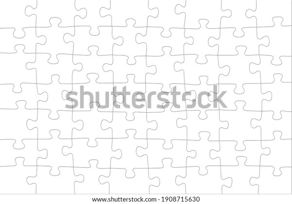 White Puzzles Business Background Seamless Light Stock Illustration ...