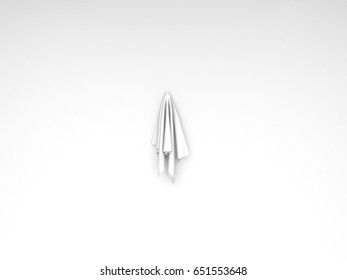 white room 3d rendering
