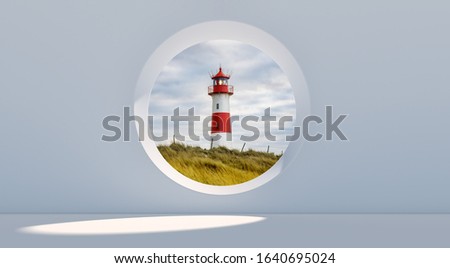 Similar – Image, Stock Photo Westerhever Sand North Frisia