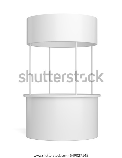 白い丸いpos Poi広告小売店舗 白い背景に 3dイラスト テンプレート のイラスト素材