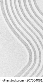 White sand surface texture background zen and peace concept