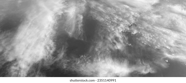 white sky with dramatic clouds.
