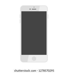 White Smartphone Stock Illustration 1278570295 | Shutterstock