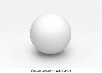 White Sphere On White Background Sphere Stock Illustration 1237716976 ...