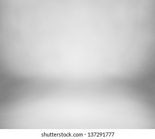 White Studio Backdrop With Floor