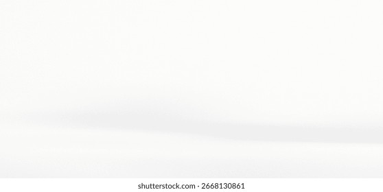 White studio backdrop with a subtle curved floor and soft shadow