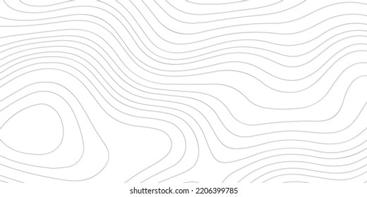 White Topographic Topo Contour Map Background Stock Illustration ...