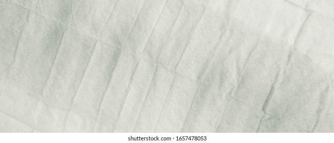 White Torn Old Paper. Grey Abstract Grunge Pattern. Old Paper Grungy Wall Art Style. Crumpled Aged Paper. Wrinkle Crumple Texture. Crease Plain Background. Plain Worn Banner. White Gray Wrapping Paper