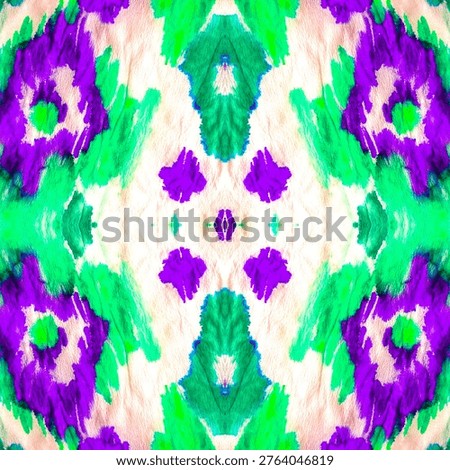 White Trellis Geometric. Seamless Ethnic Pattern. VividGeometric Folk Ornament. Rapport Print.Batik Ikat. Bright Retro. Soft Tie Dye.