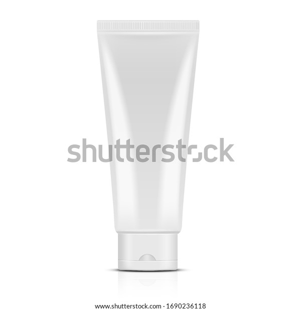 Download White Tube Mockup Face Wash Cream Stock Illustration 1690236118