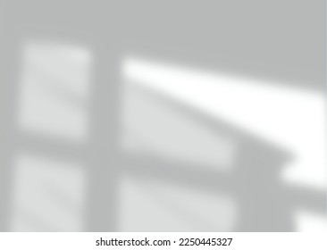 White wall background with shadow. - Shutterstock ID 2250445327
