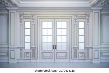 White Wall Paneling