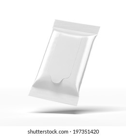 White Wet Wipes Package