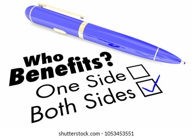 who benefits one both sides 260nw 1053453551