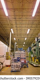 Wholesale Club Style Store Warehouse Depiction