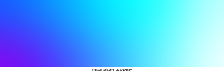 Wide Vibrant Blur Design Blue Frosty Sky. Template And Wallpaper To The Screen Of A Cellphone Snow Light Blue. Abstract Colorful Multi Colored Photo Blur Background For Web Banner, Poster, Card,.