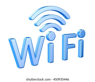 Wifi Logo 3d Concept Stock Illustration 113855416 | Shutterstock