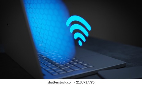 Wifi Status Check Connectivity Access 3D Illustration