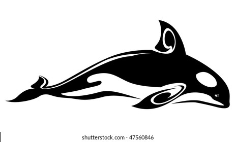 544 Tattoo killer whale Images, Stock Photos & Vectors | Shutterstock