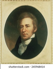 William Clark 1770-1838. Portrait By Charles Wilson Peale.