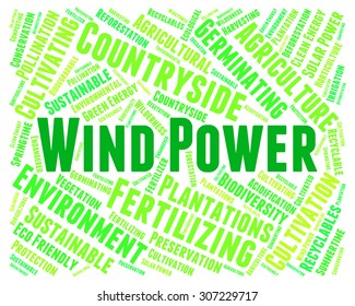 Wind Power Representing Renewable Resource And Energy