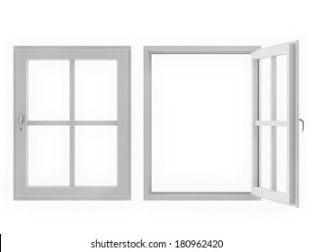 how to open closed window