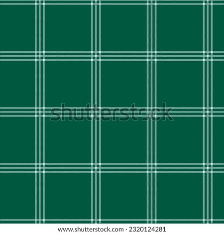  Window pane plaid seamless pattern, white and green can be used in the design. Bedding, curtains, tablecloths