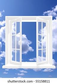 Window in sky