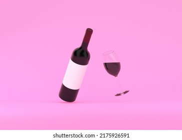 468 Floating Wine Bottle And Glass Images, Stock Photos & Vectors ...