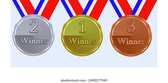 Winner 1,winnner 2, winner 3 gold circle, silver circle, platinum circle, sport and bussiness winner celebration, card ican, logo, prasantaion image. - Powered by Shutterstock