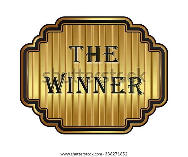 Winner Label Stock Illustration 336271652 | Shutterstock