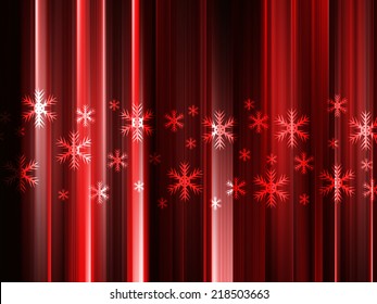 Winter delightful snowfall background