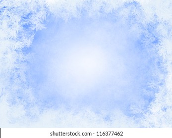 Winter Frozen Background