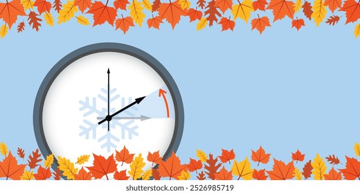 winter time concept fall back clock - Powered by Shutterstock