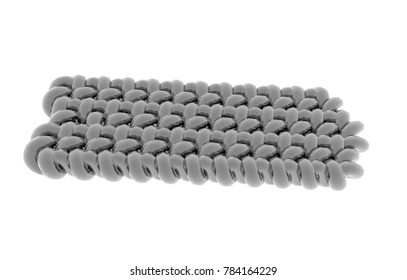 Wire mesh 3D rendering
