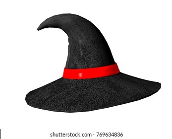 Witch Hat 3D Rendering