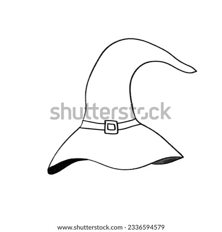 Witch Hat icon, theme Halloween