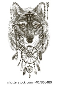 4,886 Native wolf Images, Stock Photos & Vectors | Shutterstock