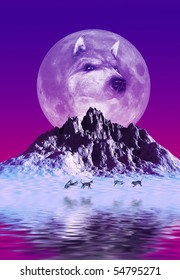 Fantasy Wolf Images Stock Photos Vectors Shutterstock