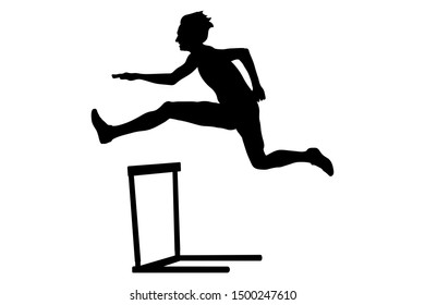 117 400 metres hurdles Images, Stock Photos & Vectors | Shutterstock