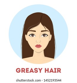 Greasy Hair Images Stock Photos Vectors Shutterstock
