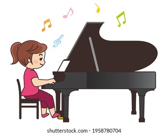 She Plays The Piano Images Stock Photos Vectors Shutterstock